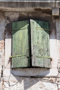 altes Fenster in Split